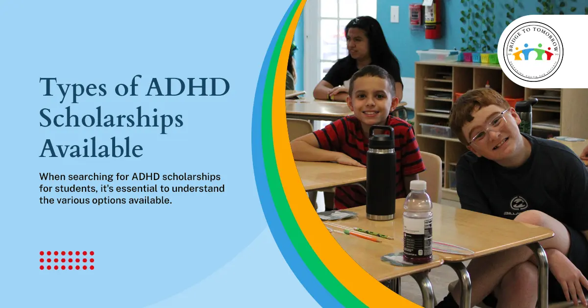 Types of ADHD Scholarships Available